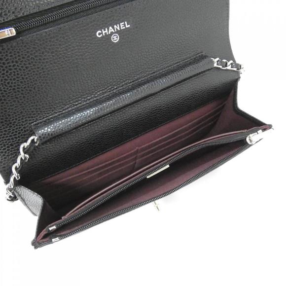 CHANEL Authentic Black Wallet - Picture 7 of 8